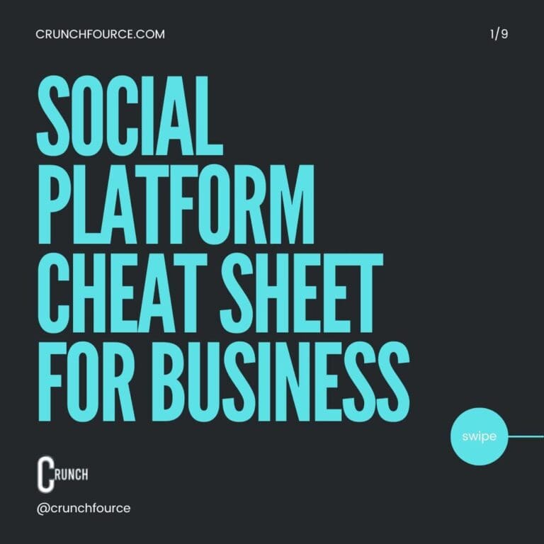 Social Platform Cheat Sheet 1