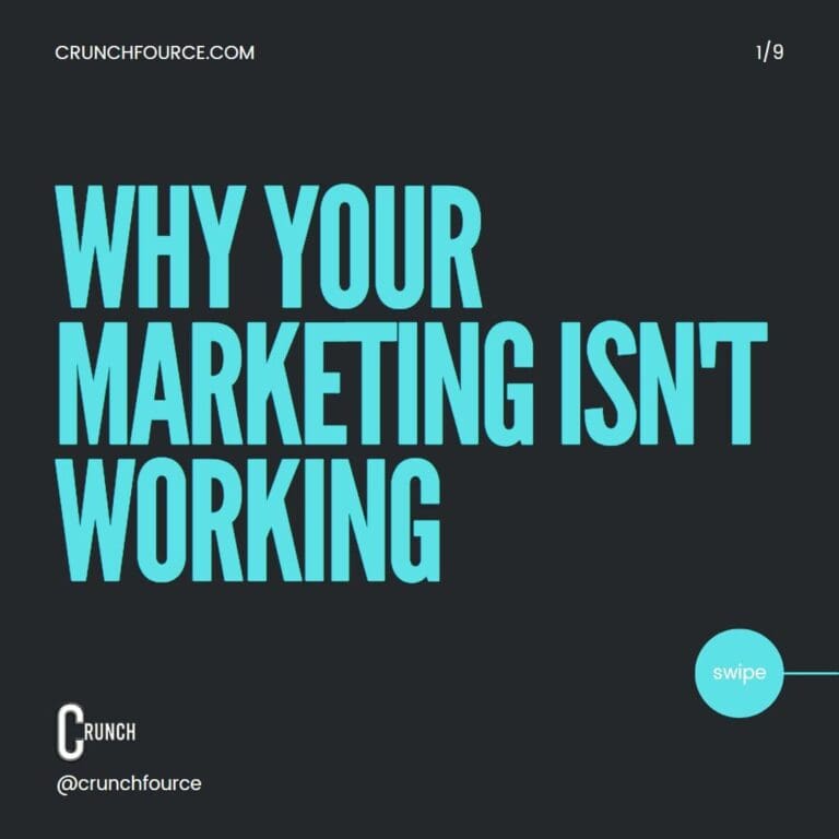Why your marketing isn't working 1